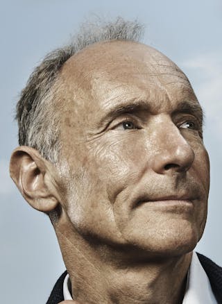 <b>Tim Berners-Lee, photographed in Amsterdam.</b>
